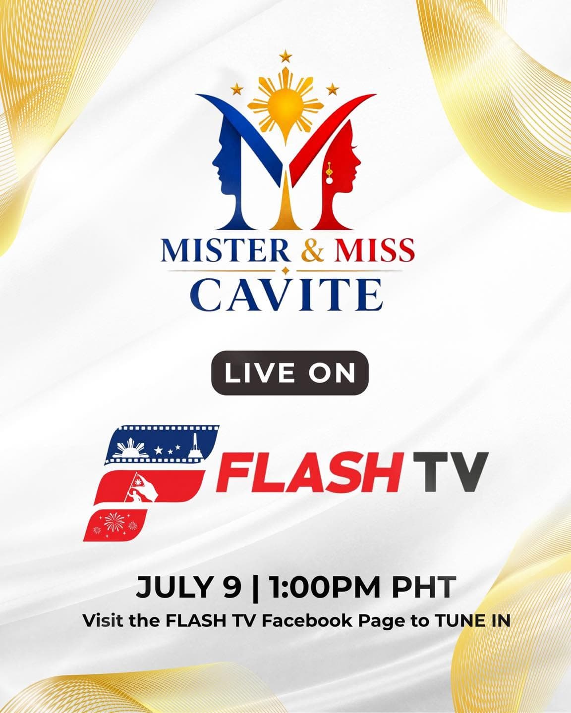 Mister & Miss Cavite, Live on Flash TV